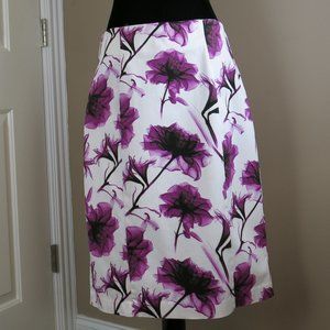 Purple Flower Skirt